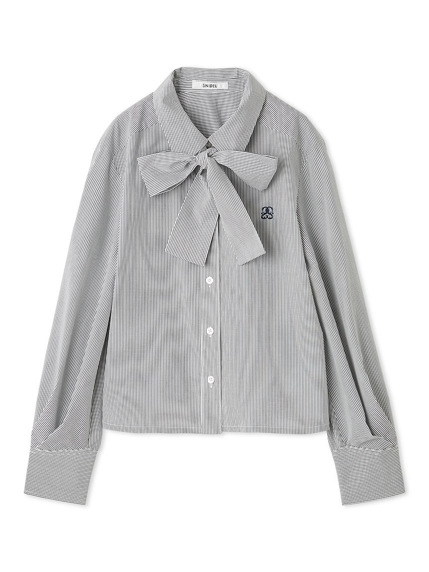 スナイデル　チェックボウタイシャツ ボウタイシャツ(シャツ)｜トップス｜SNIDEL(スナイデル)の通販