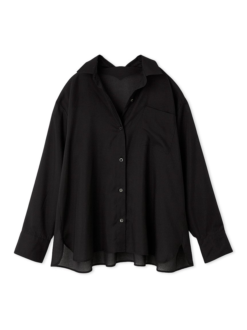 スナイデル　完売品　シアーシャツ セール】シンプルシアーシャツ（シャツ/ブラウス）｜SNIDEL