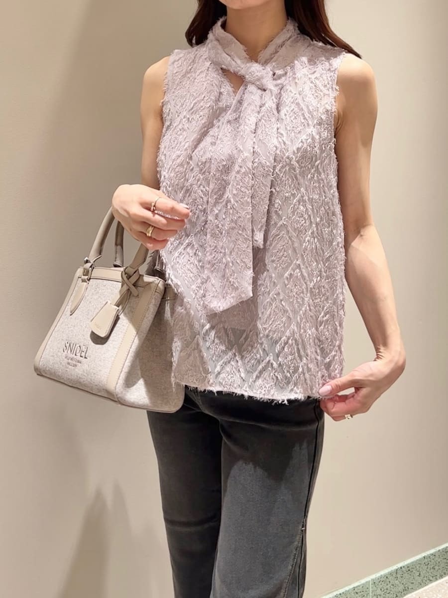 ノースリボウタイブラウス(シャツ・ブラウス)｜トップス｜SNIDEL