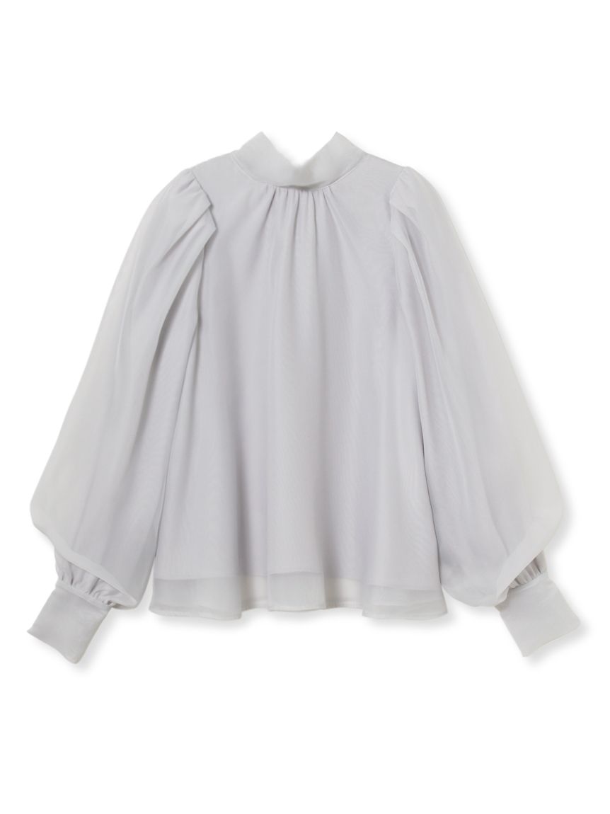 オーガンシースルーブラウス【カンヘウォン着用】(ブラウス)｜トップス