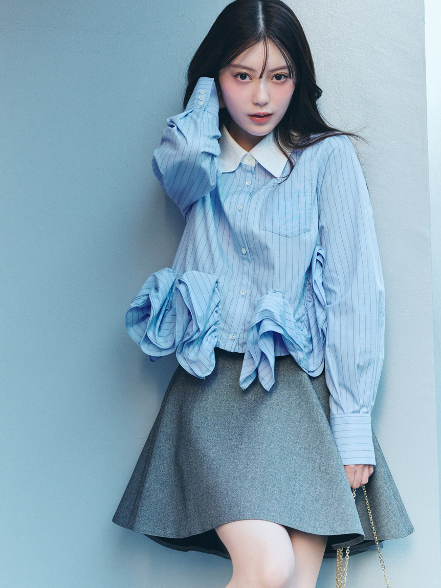 美品CELFORD セルフォードビックリボンカットトップス.snidel. USAGI ONLINE限定】ビッグリボンカットトップス（カットソー/Tシャツ