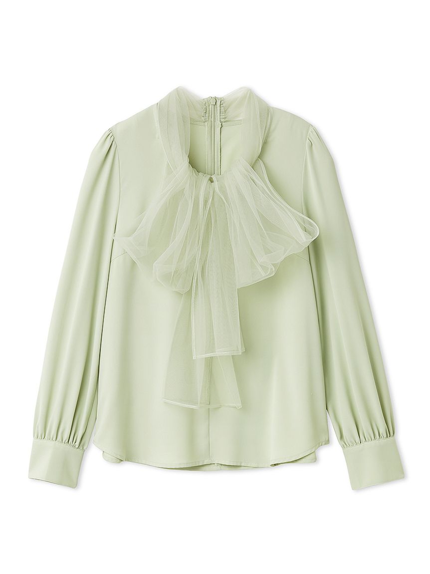 チュールタイブラウス(シャツ・ブラウス)｜トップス｜SNIDEL