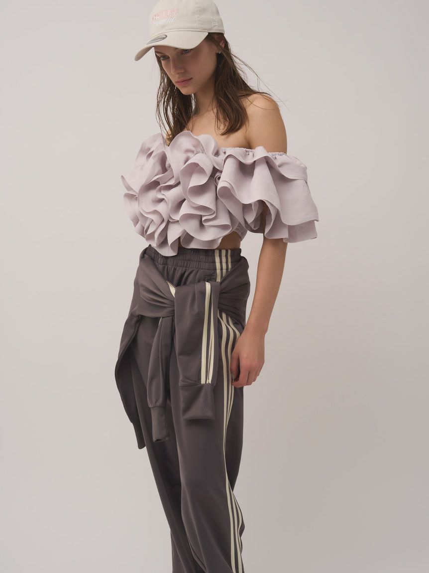 オフショルボリュームフリルブラウス(シャツ・ブラウス)｜トップス