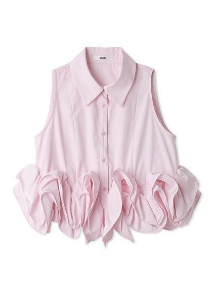 【試着のみ】SNIDEL コットンブラウス【スナイデル non-no掲載】 SNIDEL - 【試着のみ】SNIDEL コットンブラウス【スナイデル non-no