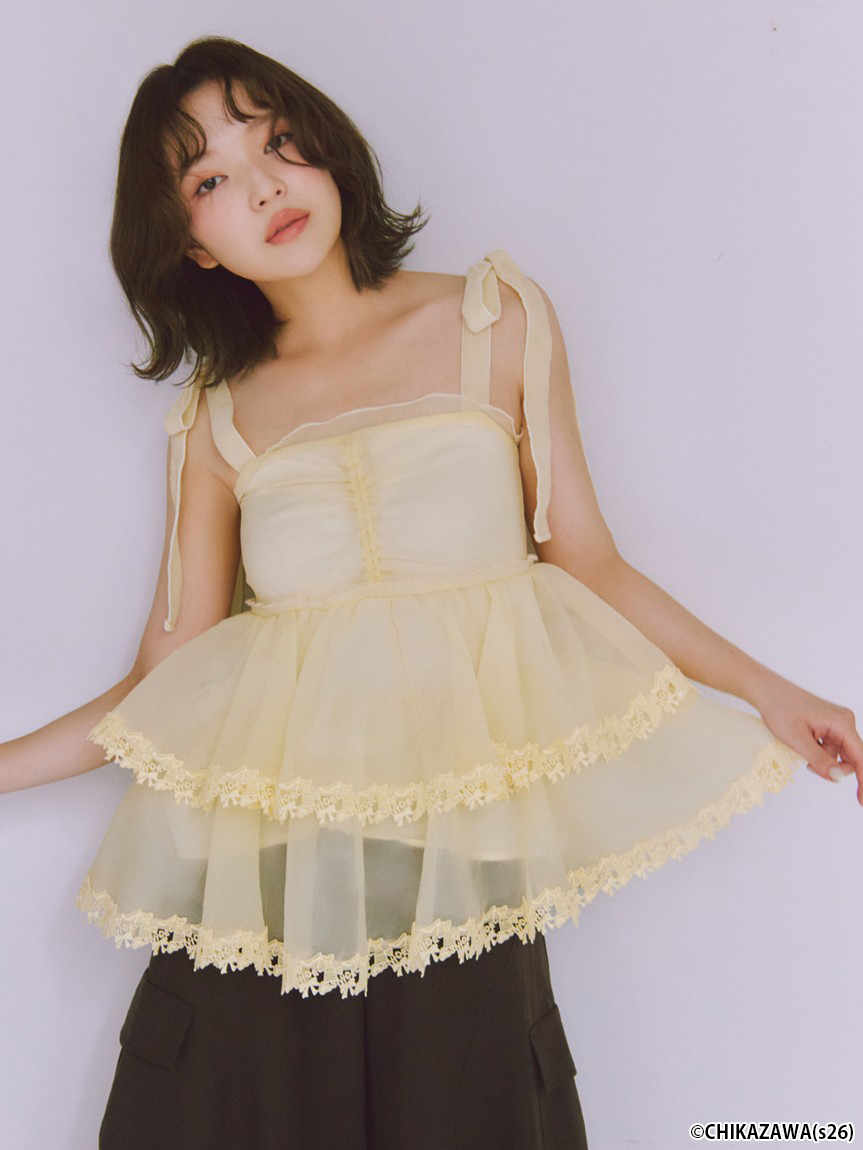SNIDEL×近沢レース店】コラボチュニック(チュニック)｜トップス