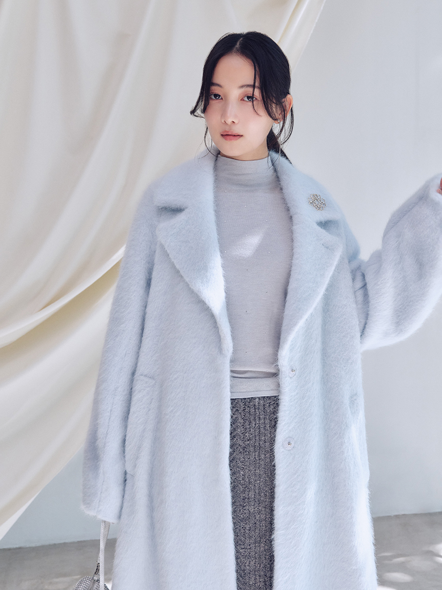 SNIDEL チェスターコート　美品 SNIDEL（スナイデル）の「ベルテッドレディコート（チェスター