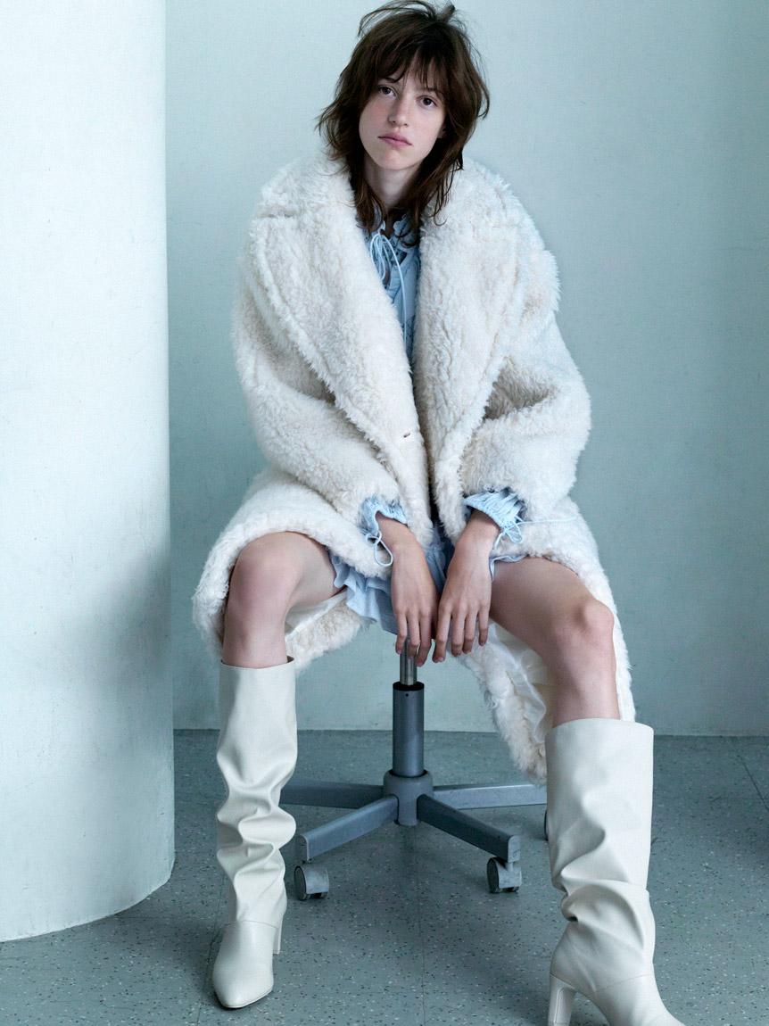 スナイデル SNIDEL ロングコート新品タグ付き ボアロングコート(ムートンコート)｜アウター｜SNIDEL(スナイデル)の