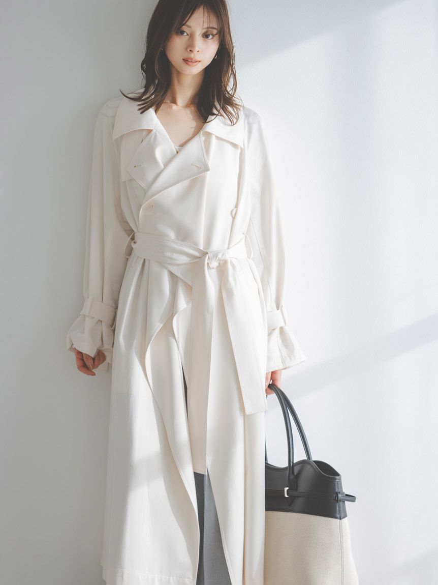 Sustainableストールグロストレンチ(コート)｜アウター｜SNIDEL