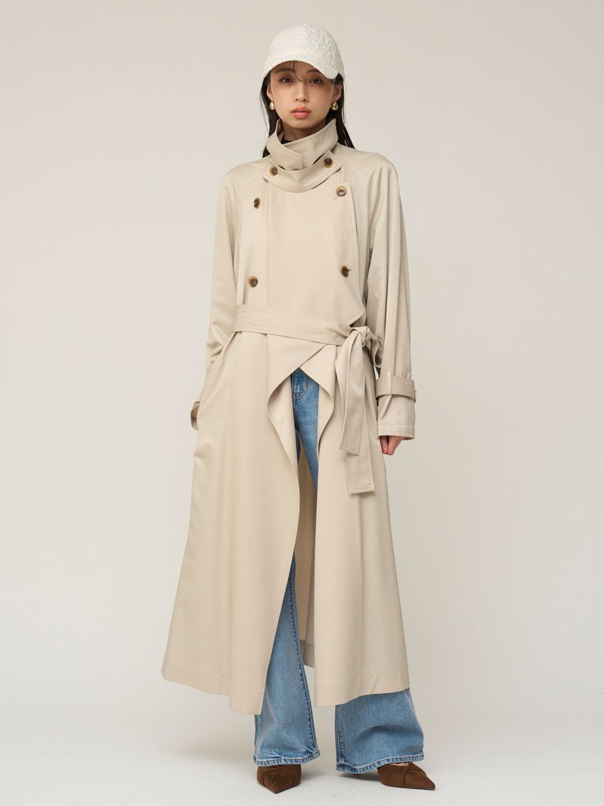 Sustainableストールグロストレンチ(コート)｜アウター｜SNIDEL