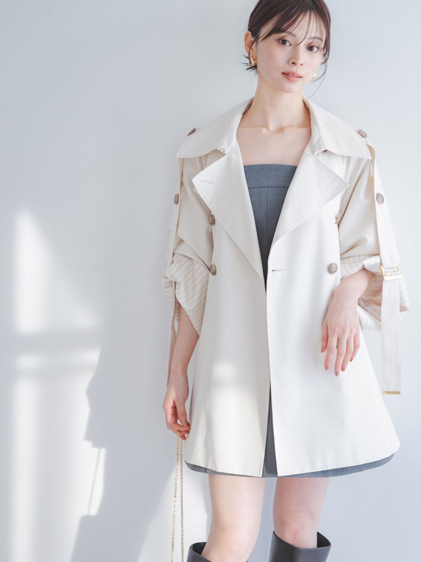 ミドルトレンチコート(コート)｜アウター｜SNIDEL(スナイデル)の通販