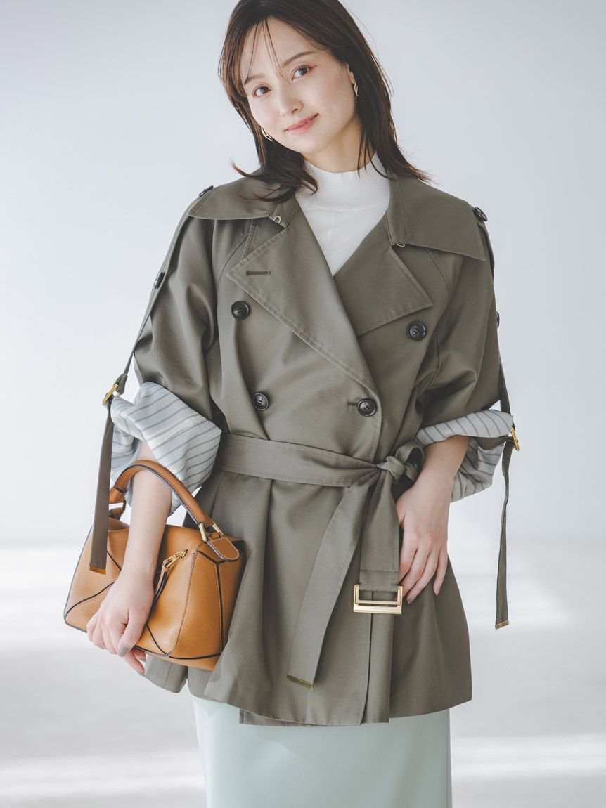 ミドルトレンチコート(トレンチコート)｜アウター｜SNIDEL(スナイデル