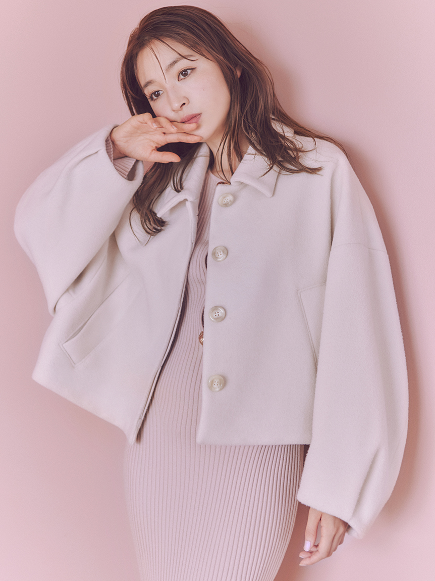 SNIDEL オーバーボックスジャケットコート アウター｜SNIDEL