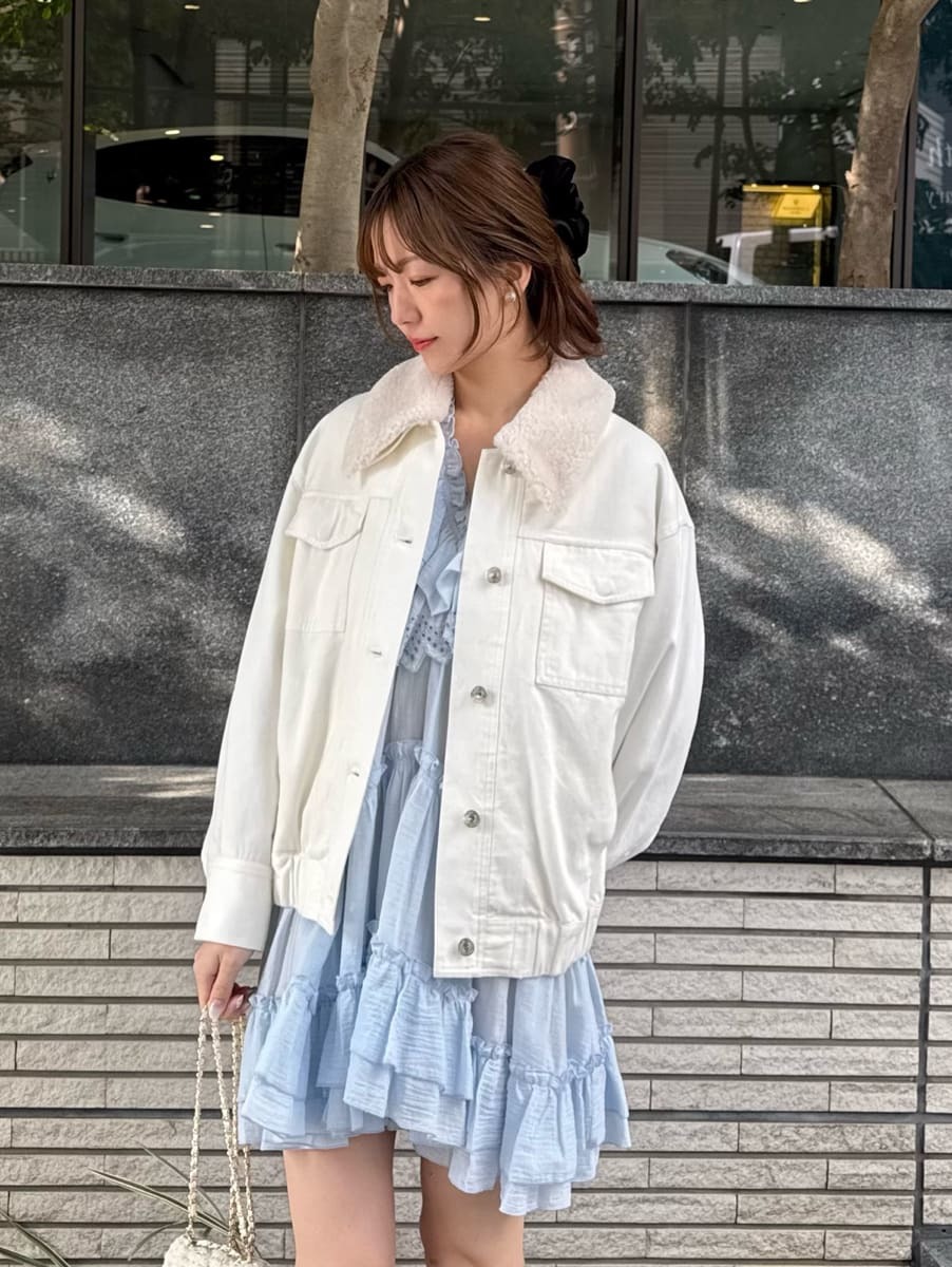 美品 スナイデル snidel ショートブルゾン ブラック SNIDEL（スナイデル）の「ショートブルゾン（ブルゾン）」 - WEAR