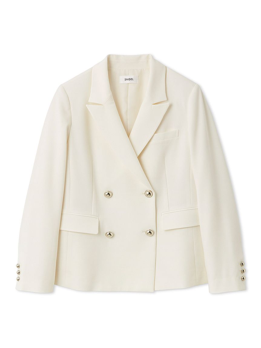 Sustainableダブルブレストジャケット(IVR-0)