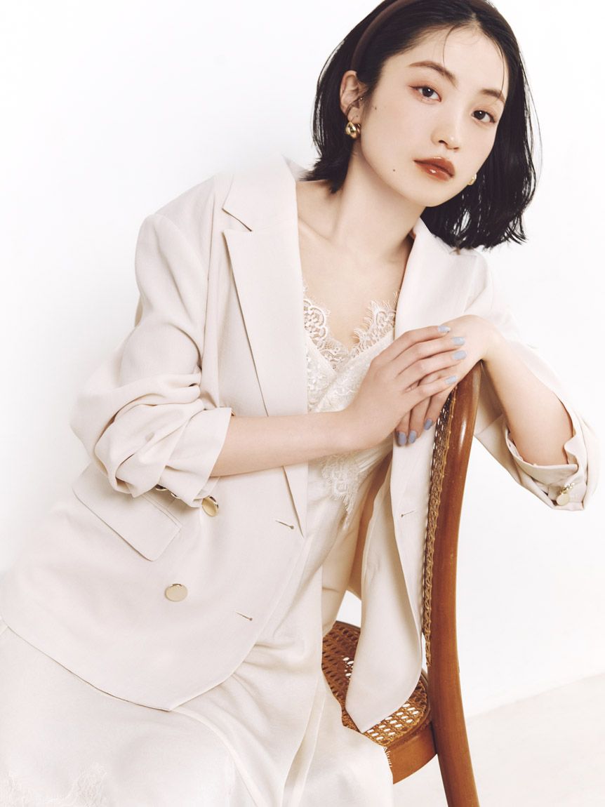 SOLAMENTダブルジャケット(テーラードジャケット)｜アウター｜SNIDEL