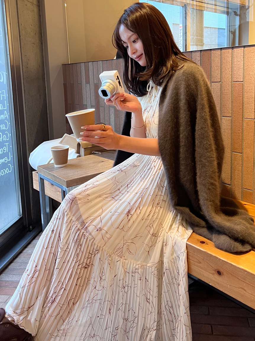 Sustainable20周年プリントワンピース(マキシ・ロングワンピース