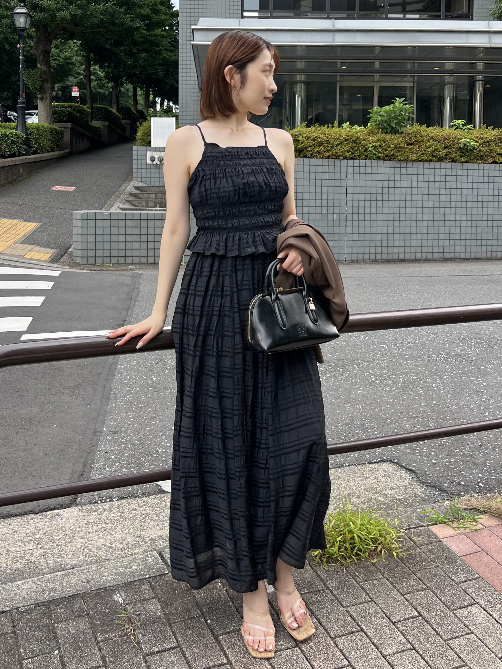 新品未使用SNIDEL スナイデル アメスリプリーツドッキングワンピース アメスリプリーツドッキングワンピース(マキシ・ロング