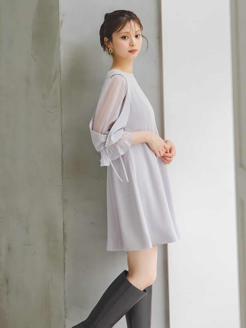 snidelhomeワンピース SNIDEL（スナイデル）の「【WEB限定サイズあり】オフショル