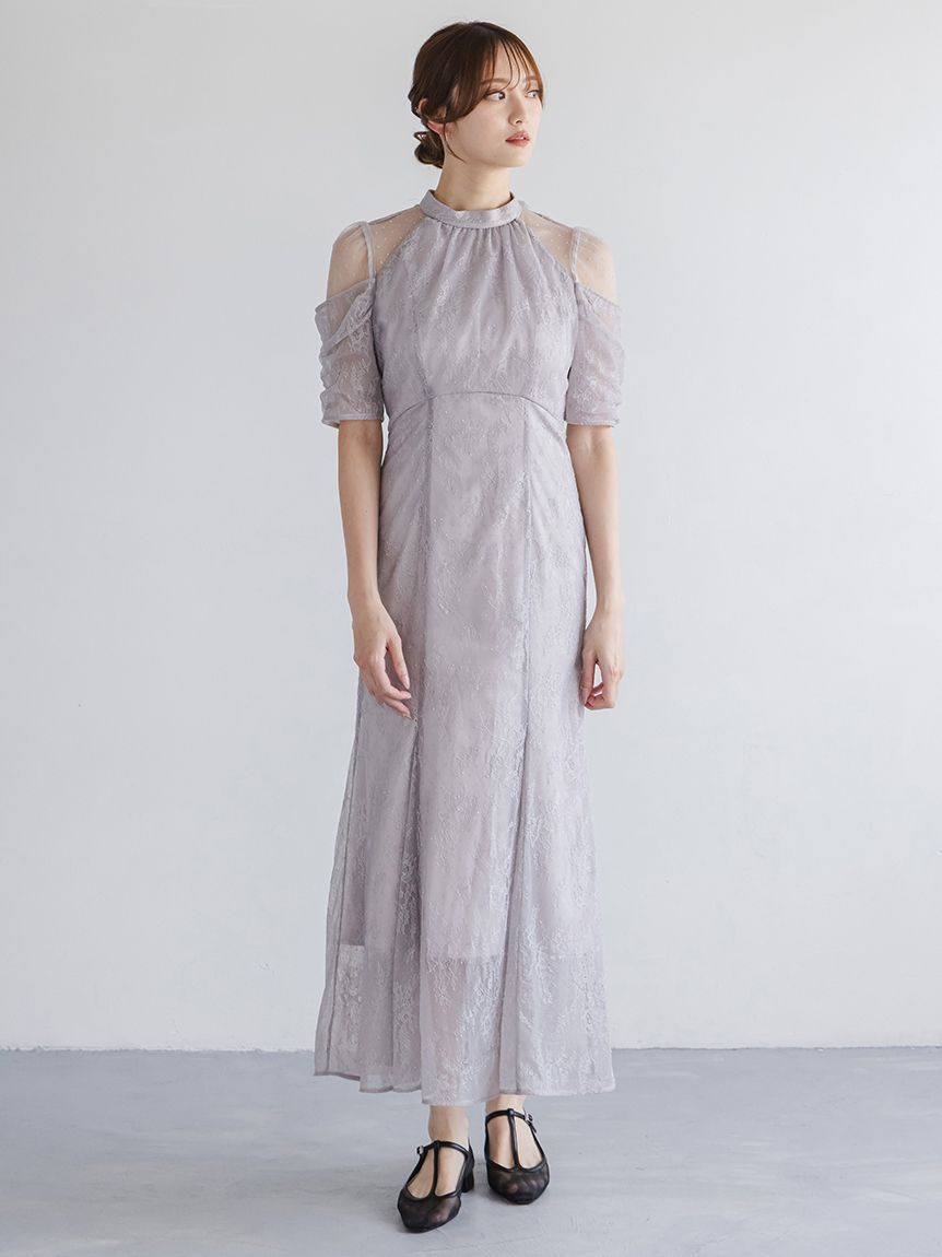 snidel ワンピース　ドレス 楽天市場】【SALE／45%OFF】レースディテールドレス SNIDEL