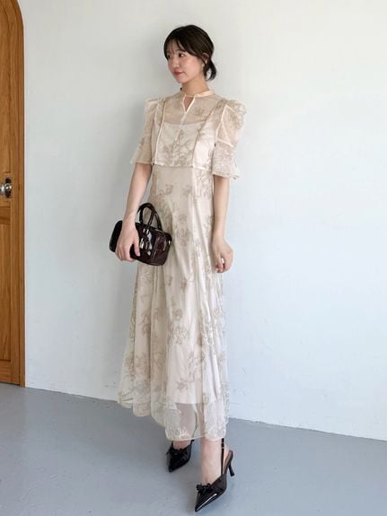 snidel ワンピース　ドレス SNIDEL ワンピース ダブルカラーマーメイドドレス : ZOZOTOWN