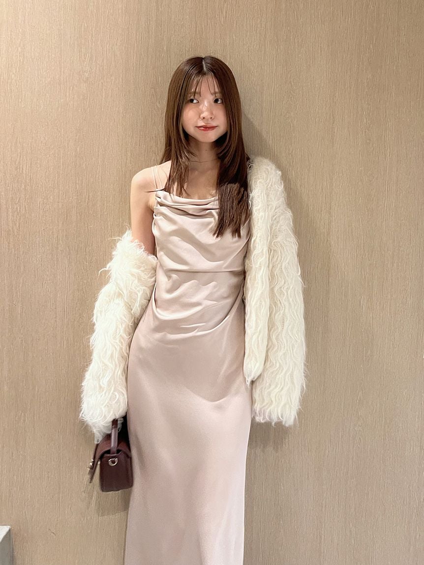 louren キャミワンピース 2021 SPRING COLLECTION vol.11】 LACE CAMISOLE ONEPIECEのご