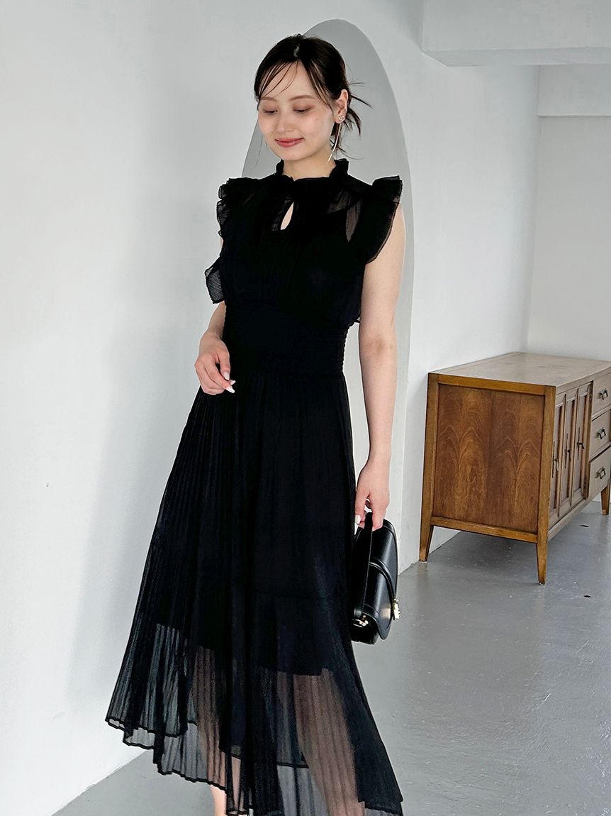 スナイデル　ワンピース スナイデル SNIDEL ガーデンレースニットワンピース （PNK） -靴