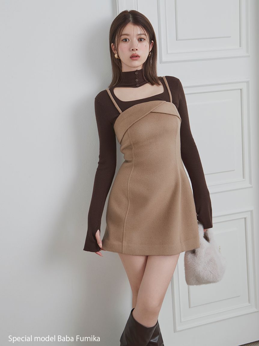 ベアミニワンピース(ミニワンピース)｜ワンピース｜SNIDEL