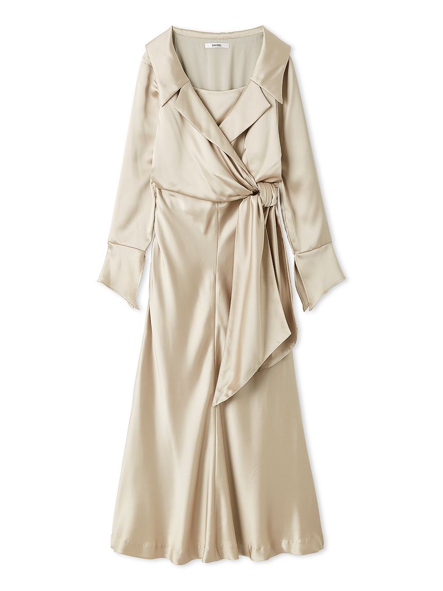 バリエカシュクールワンピース(マキシ・ロングワンピース)｜ワンピース