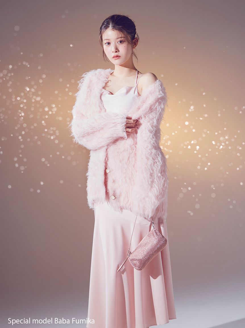 サテンマーメイドキャミワンピース(マキシ・ロングワンピース