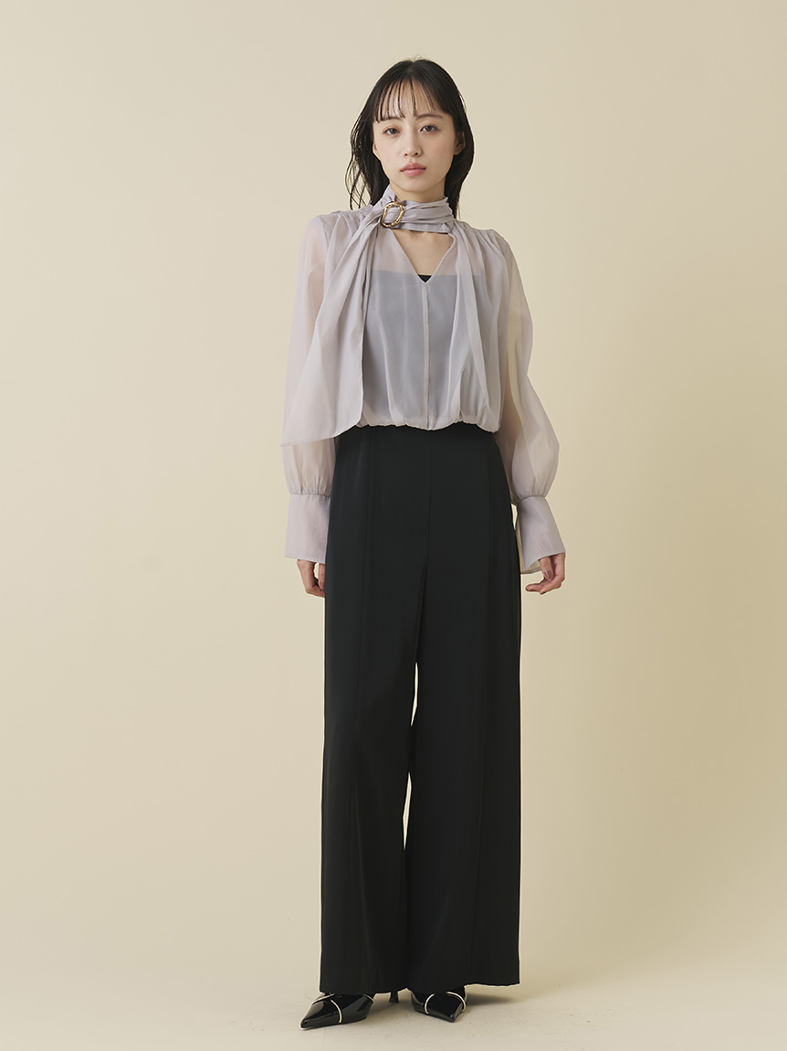 シアーボレロオールインワンドレス(オールインワン)｜ワンピース