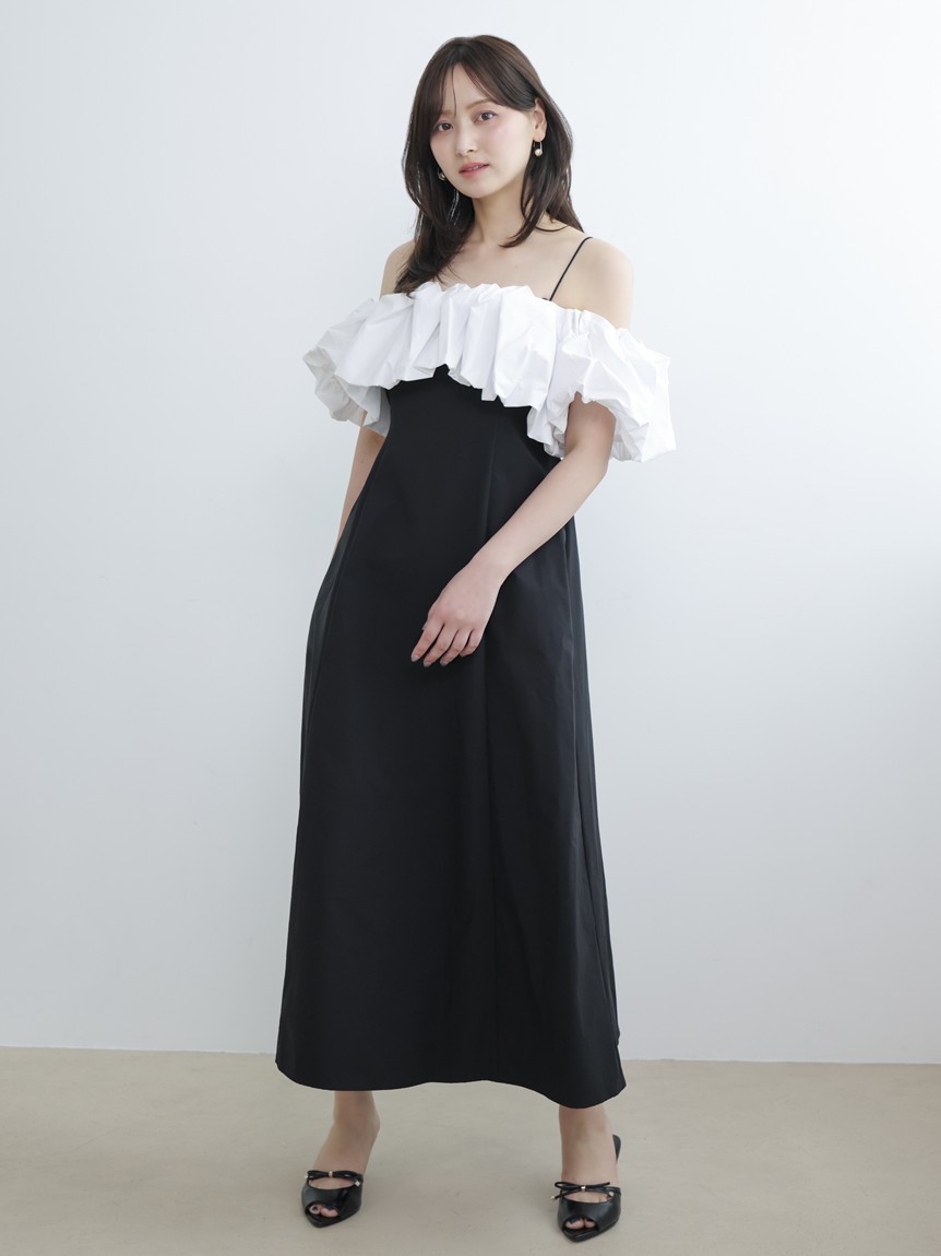オフショルロングワンピース(ロングワンピース)｜ワンピース｜SNIDEL
