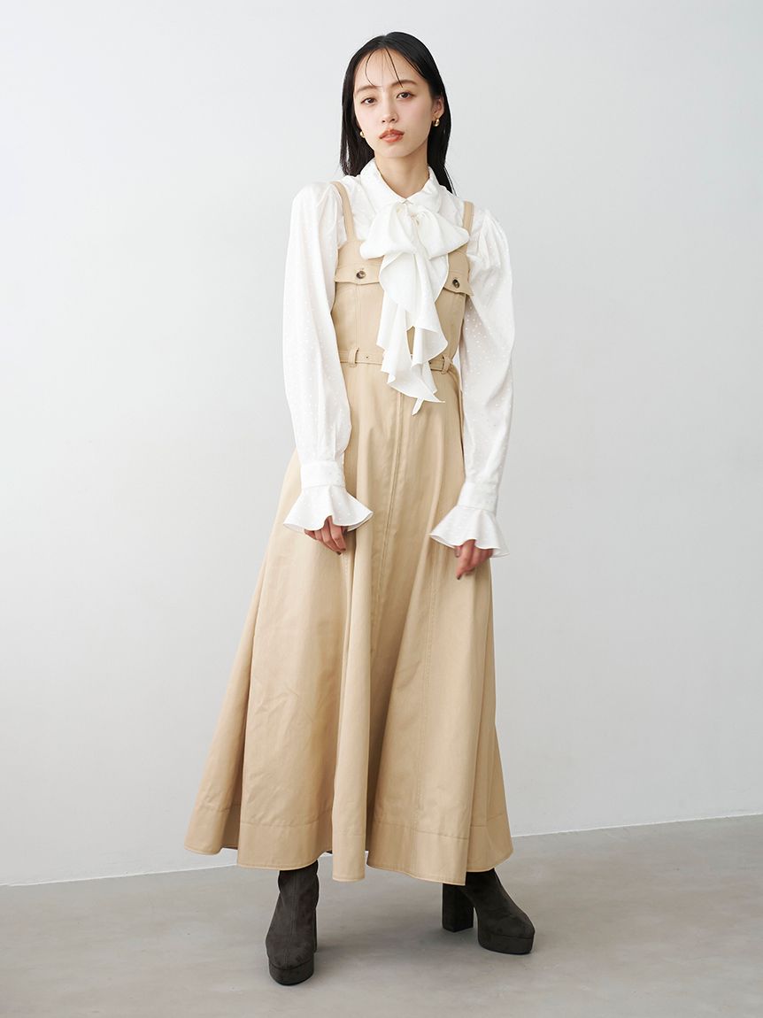ロングステッチジャンスカ(ロングワンピース)｜ワンピース｜SNIDEL