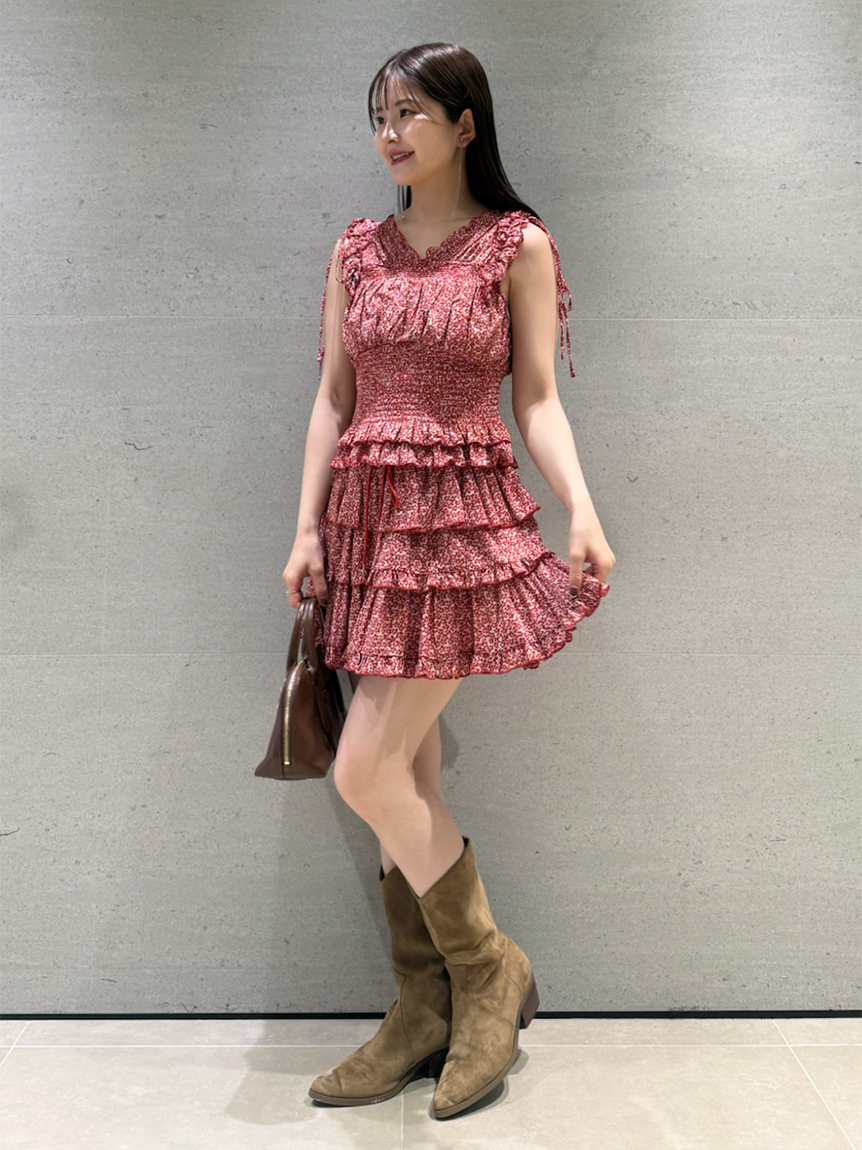 snidel フリルティアードスカショーパン ショートパンツ snidel フリルティアードスカショーパン ショートパンツ
