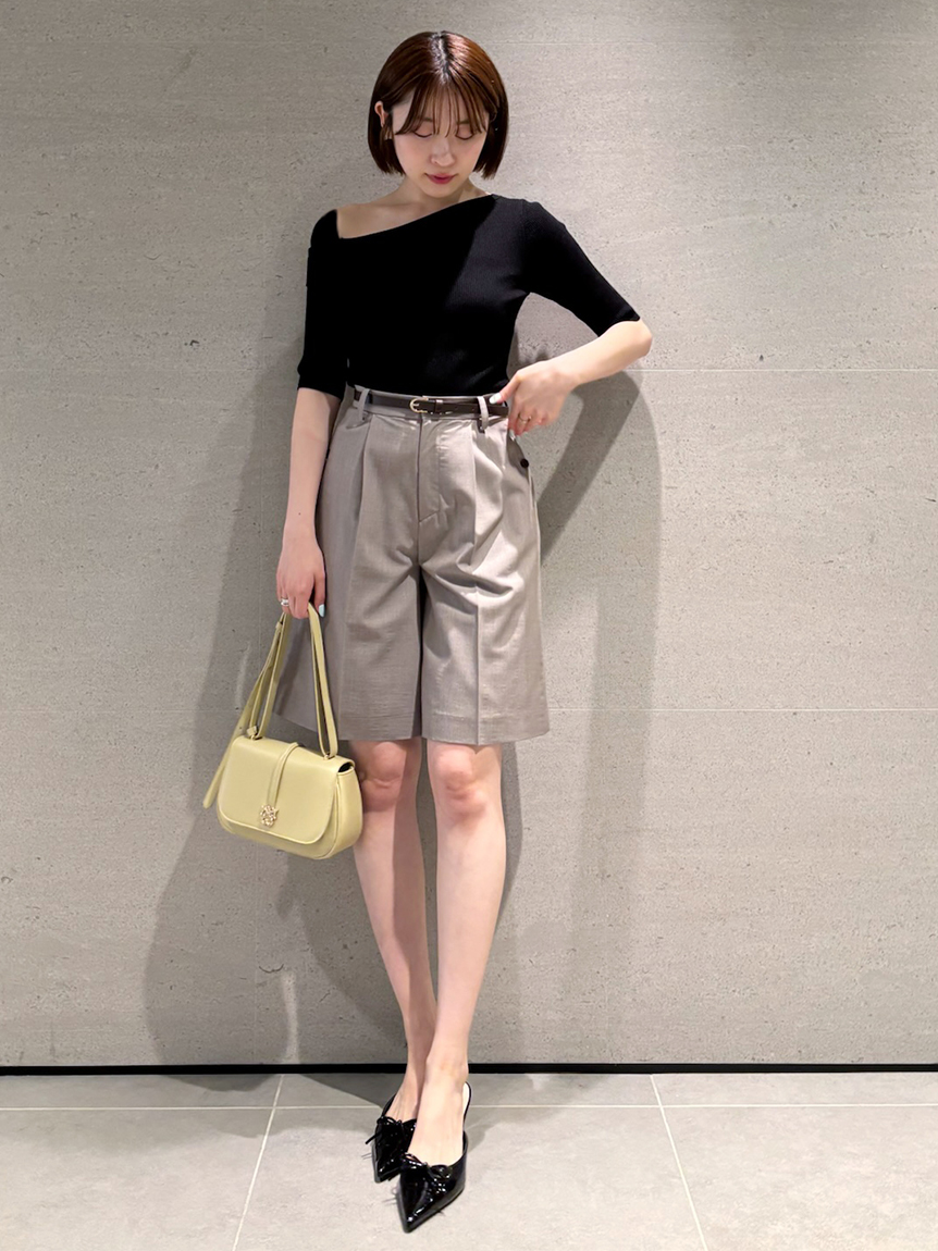 ベルティッドハーフパンツ(GRY-0)