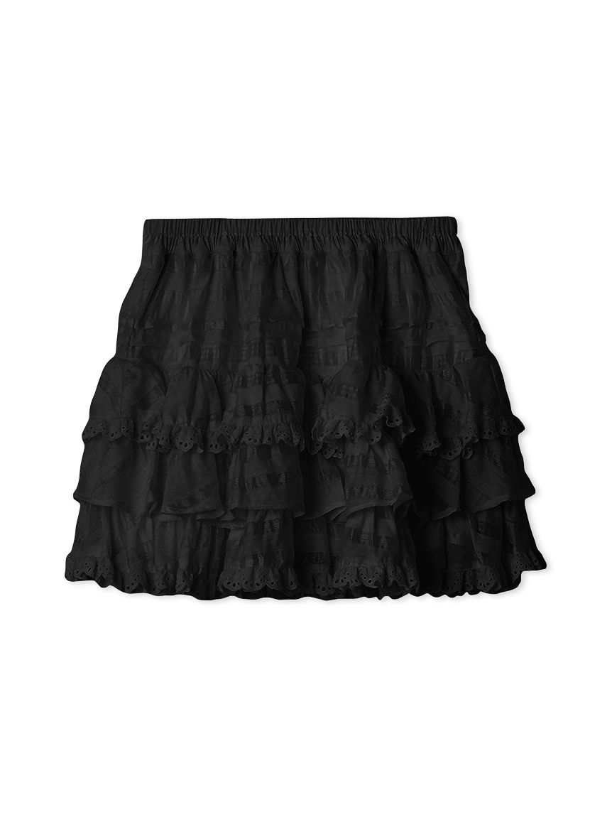 【新品未使用】今季【snidel】プリーツスカショーパン【BLACK】 プリーツスカショーパン（ショートパンツ）｜SNIDEL（スナイデル