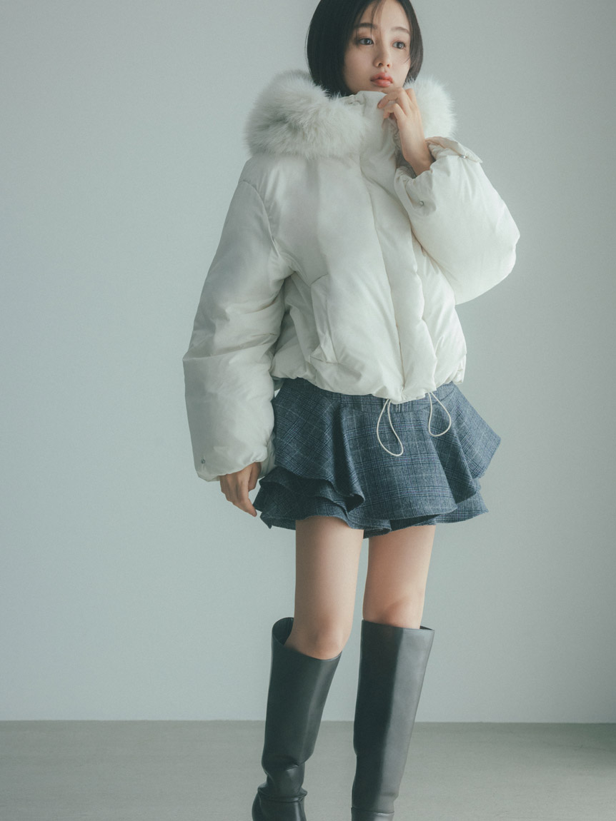 レイヤードフリルミニスカショーパン(ショートパンツ)｜パンツ｜SNIDEL