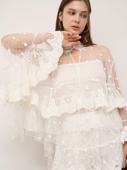 今期新作新品タグ付き　スナイデル♡ チュールフリンジショートパンツ 新作新品タグ付き スナイデル♡ チュールフリンジショートパンツ