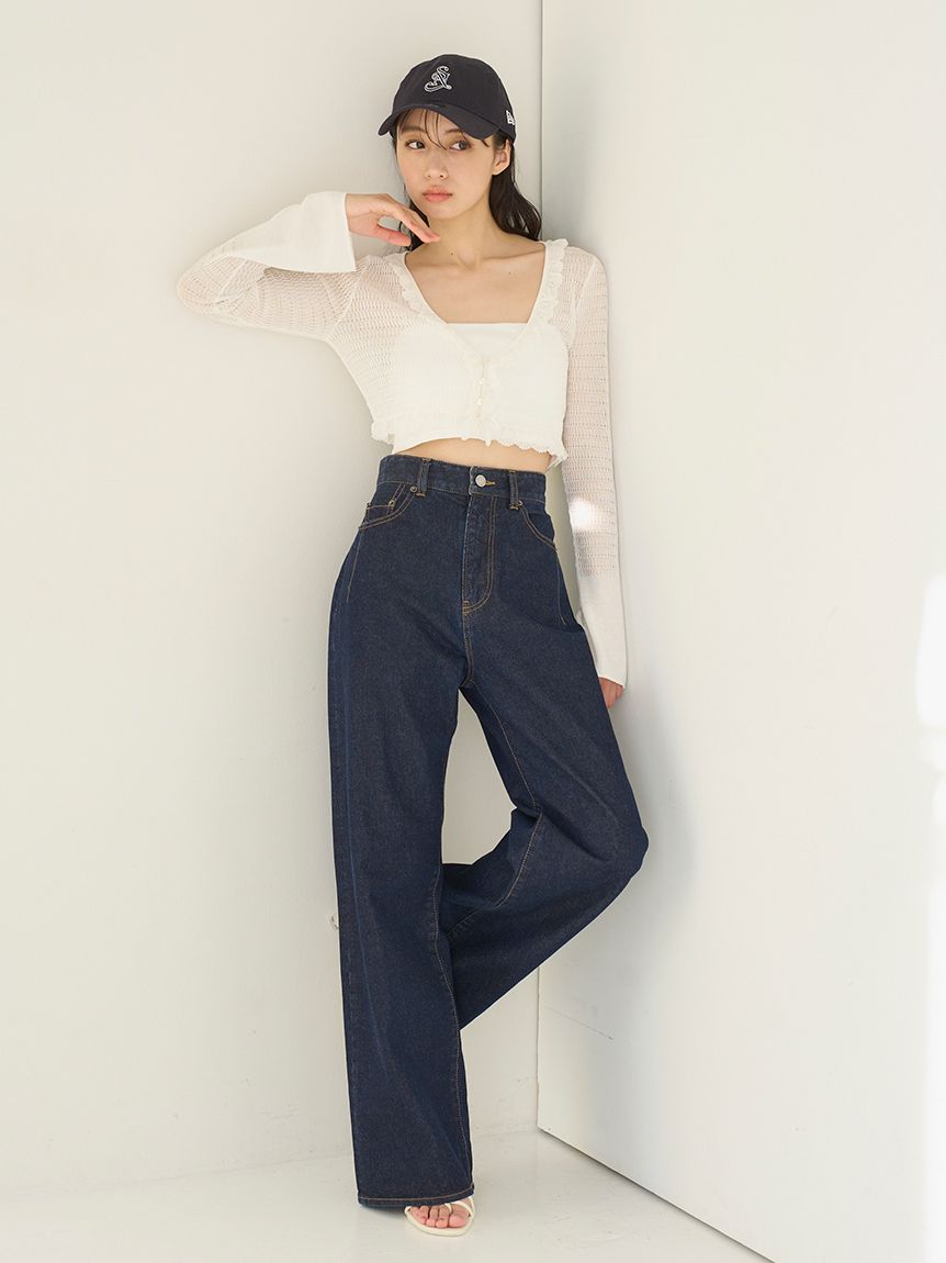 ストレートデニム(デニム)｜パンツ｜SNIDEL(スナイデル)の通販サイト