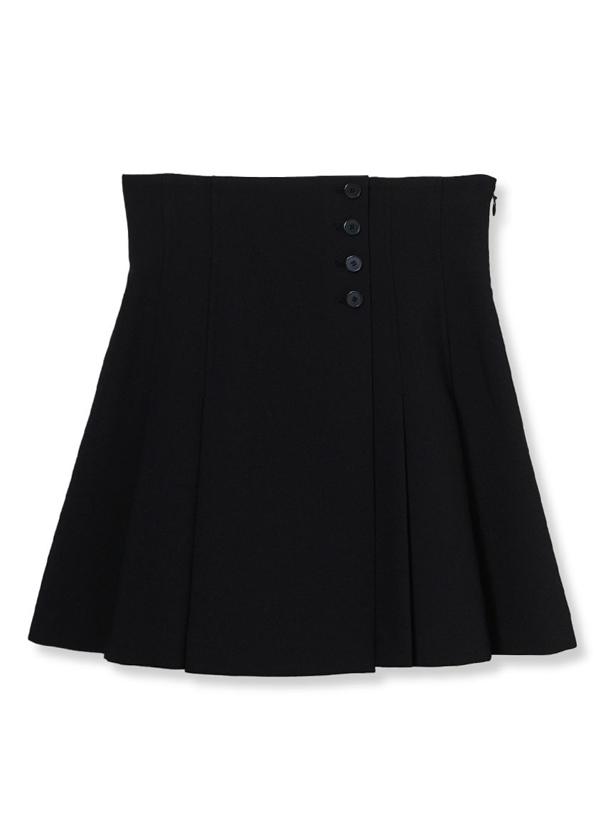 snidel サイドプリーツスカショーパン BK 01 サイドプリーツスカショーパン(ショートパンツ)｜パンツ｜SNIDEL