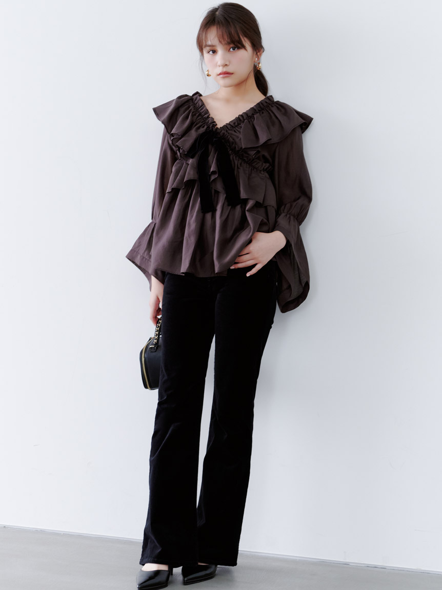 STYLE UP PANTS】フレアパンツ(デニムパンツ)｜パンツ｜SNIDEL