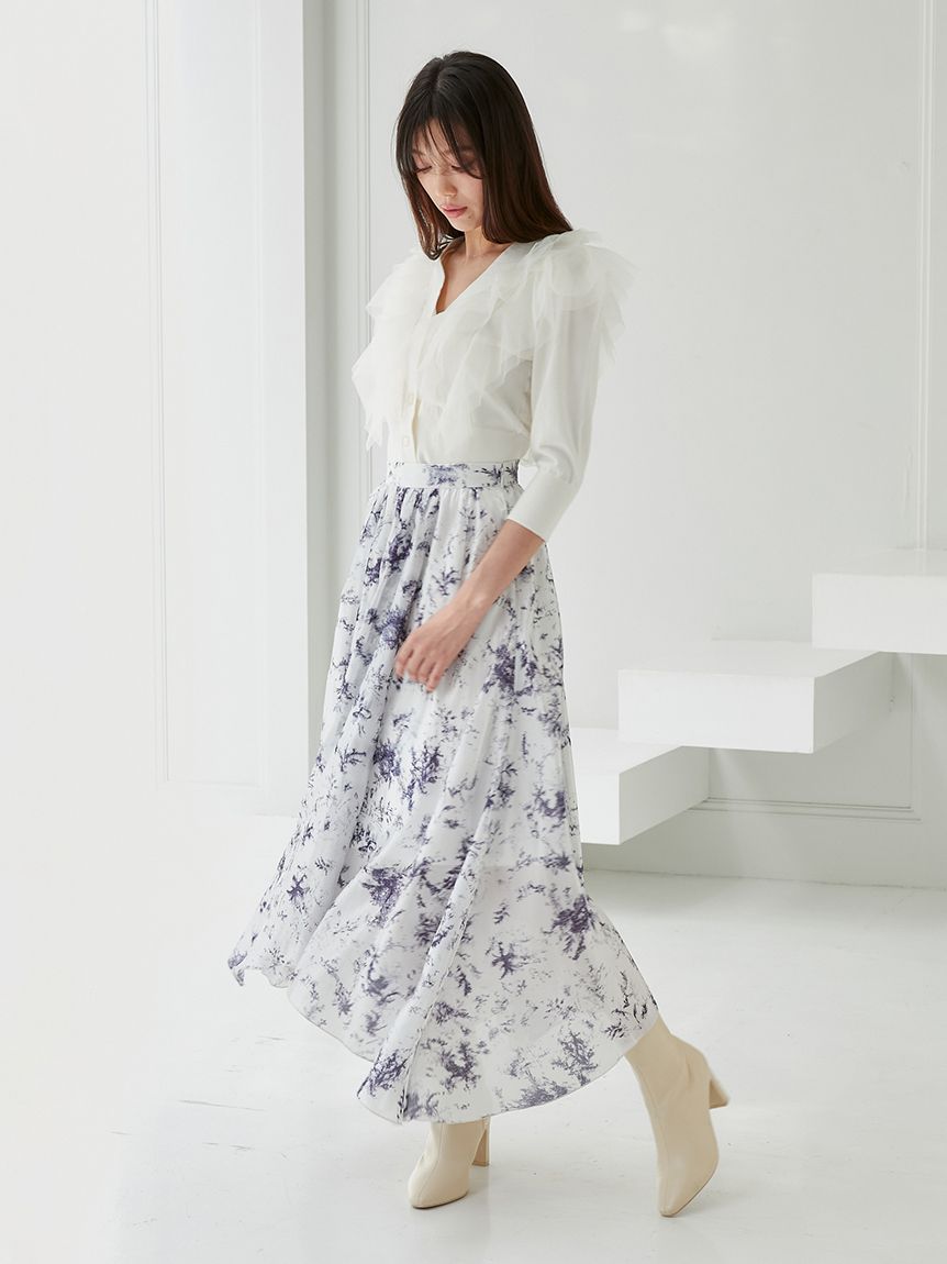 ジャスグリッティー 新品ジレ&スカートセット JUSGLITTY（ジャスグリッティー）の「ジレ＆スカートSET