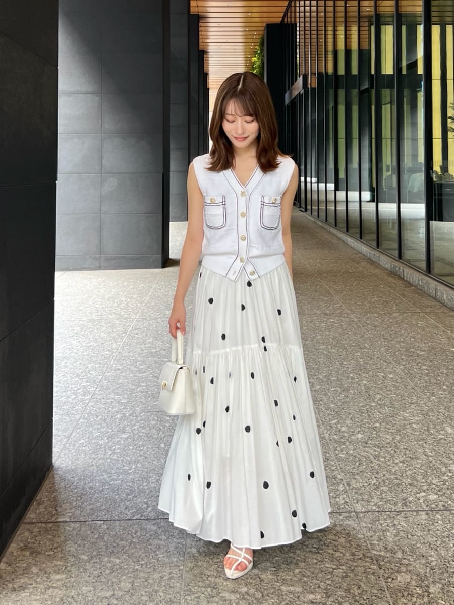 ギャザーフレアスカート(ロングスカート)｜スカート｜SNIDEL