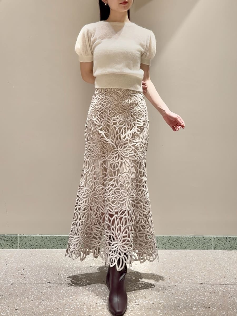 レーススカート(ロングスカート)｜スカート｜SNIDEL(スナイデル)の通販
