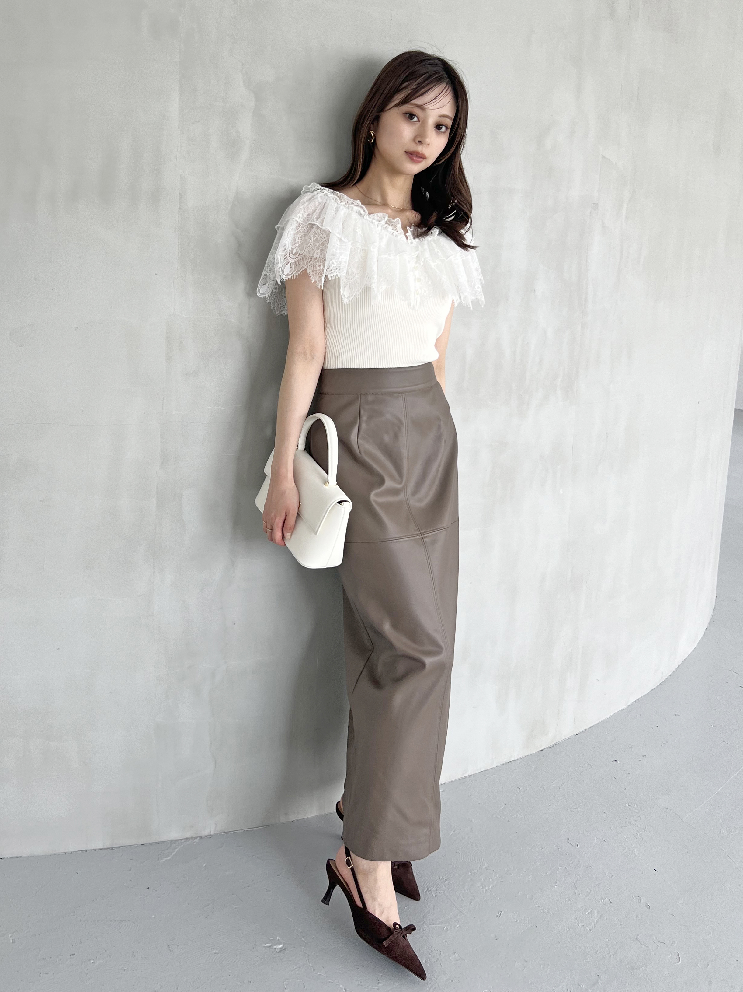 スナのタイトスカート チェックタイトスカート｜WOMEN｜250ISB31-296C｜AZUL BY MOUSSY