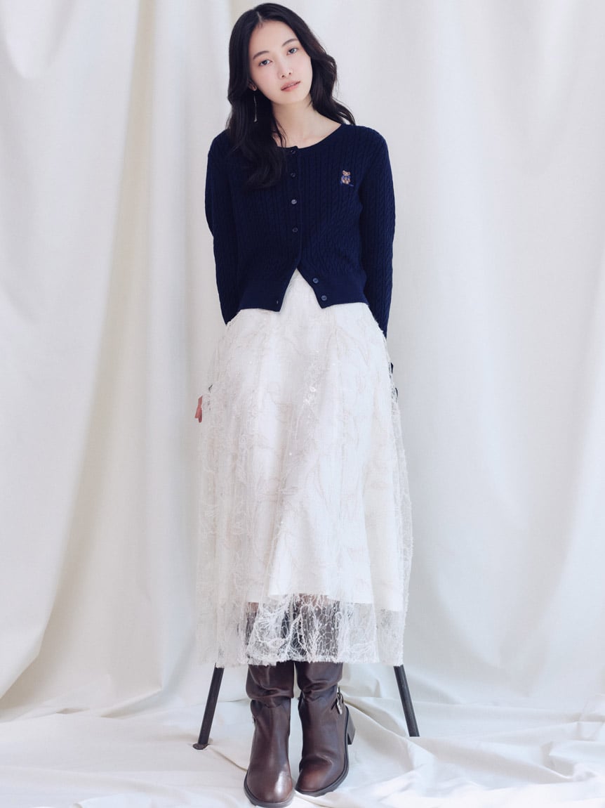 エンブロイダリースカート(ロングスカート)｜スカート｜SNIDEL