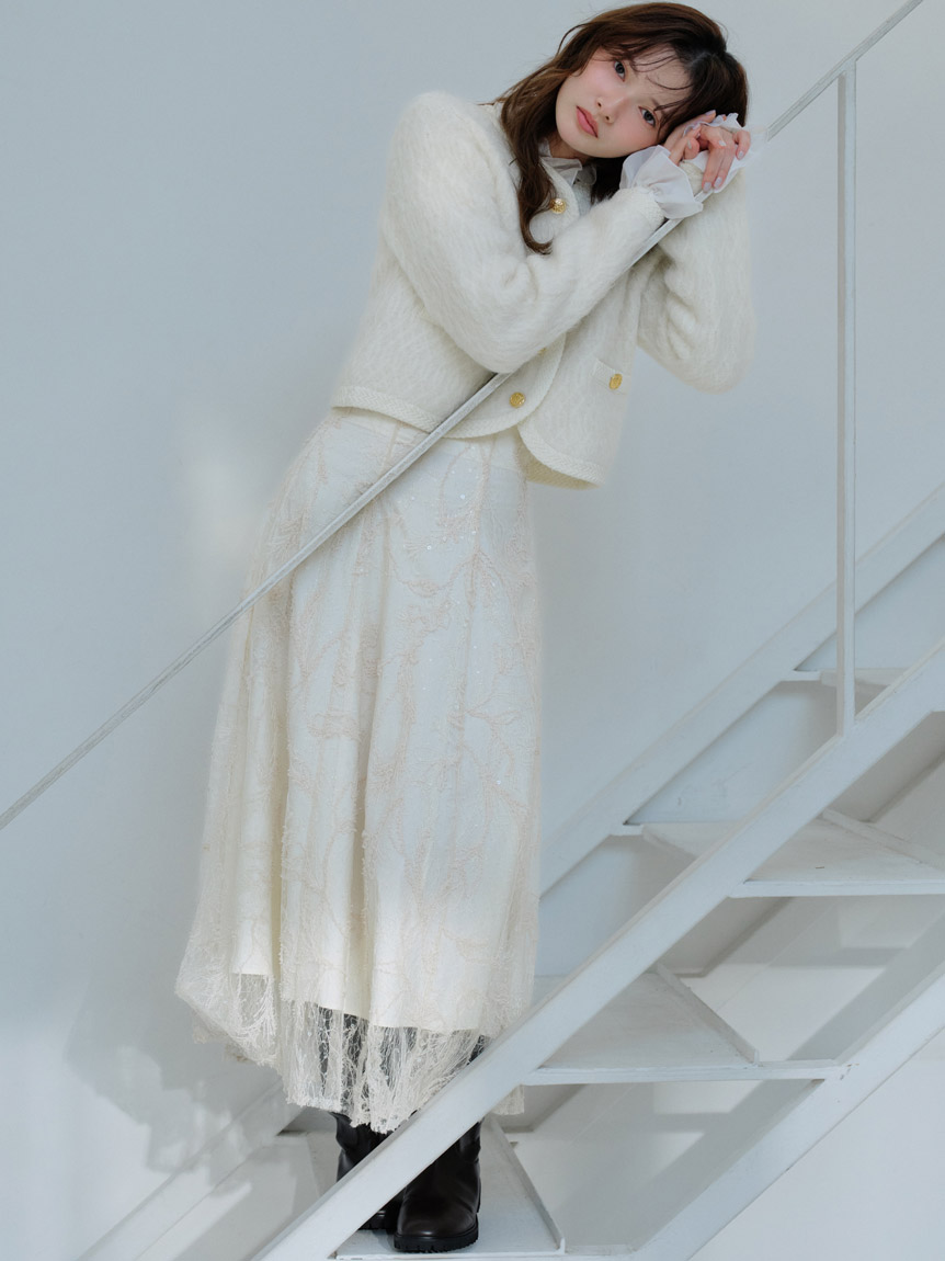 エンブロイダリースカート(ロングスカート)｜スカート｜SNIDEL