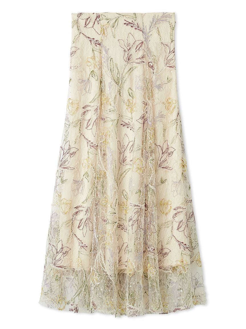 エンブロイダリースカート(ロングスカート)｜スカート｜SNIDEL