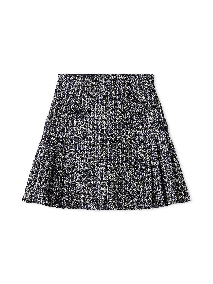サイドプリーツツイードミニスカート(ミニスカート)｜スカート｜SNIDEL