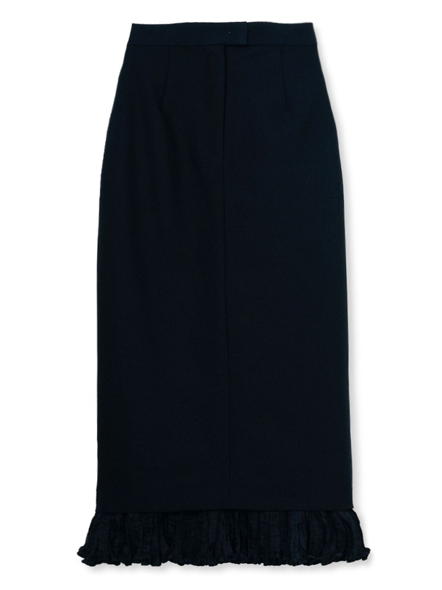 プリーツドッキングナロースカート(ロングスカート)｜スカート｜SNIDEL