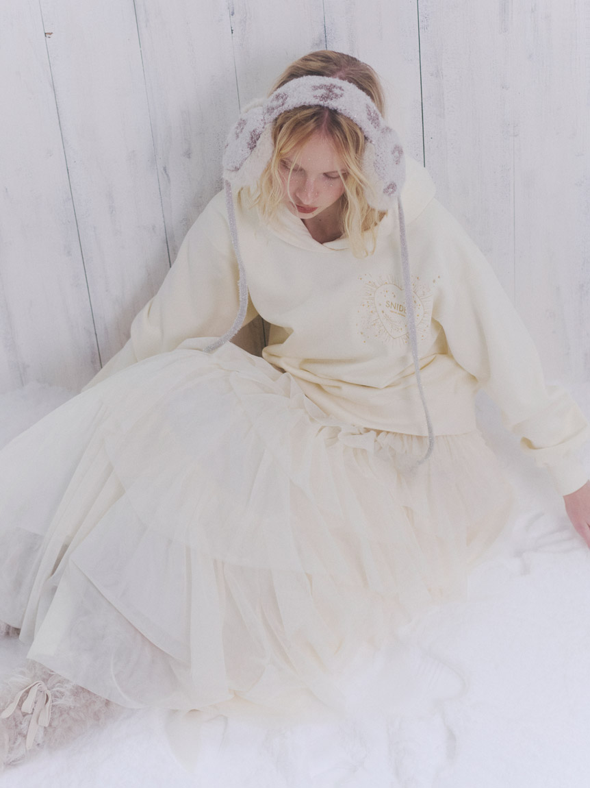 チュールボリュームスカート(ロングスカート)｜スカート｜SNIDEL